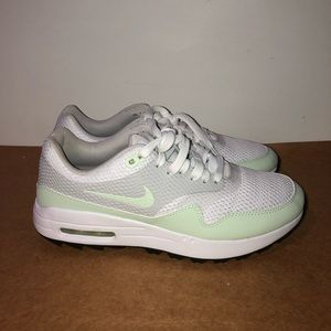 Nike Air Max 1 GREY JADE AURA GREEN WHITE CI7576-111 Golf Men's Sz 8